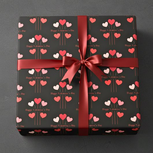 Statement Hearts Wrapping Paper Cadeaupapier