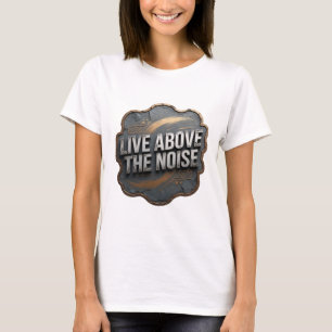 Statement Zilver LEVIJE BOVEN DE Lawaai T-shirt