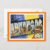 Staten Arkansas Briefkaart (Voorkant / Achterkant)