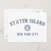 *Staten Island Briefkaart (Voorkant / Achterkant)