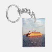 Staten Island Ferry acrylkey chain Sleutelhanger (Voorkant Links)