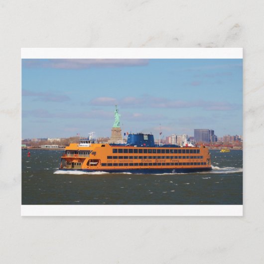 Staten Island Ferry Briefkaart (Voorkant)