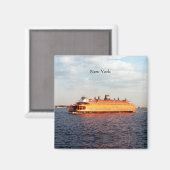 Staten Island Ferry magnet Magneet (Voorkant / Achterkant)
