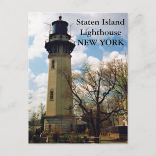 Staten Island Lighthouse, New York Briefkaart