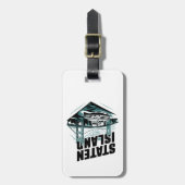 Staten Island New York Veerboot Bagagelabel (Voorkant verticaal)