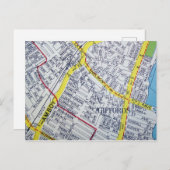 Staten Island, NY Carte Vintage (Devant / Derrière)