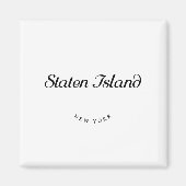 Staten Island NY Magneet (Voorkant)