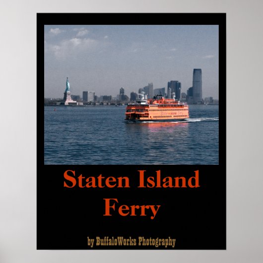Staten Island-veerboot Poster (Voorkant)