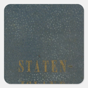 Staten Island Vierkante Sticker