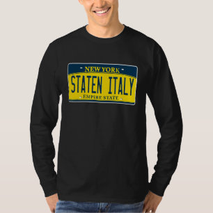 Staten Italy Island Ny New York T-shirt