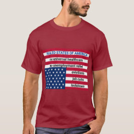 STATEN VAN AMERIKA HEBBEN GEEN TOESTEMMING VERKREG T-SHIRT