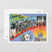 Staten van Mississippi Briefkaart (Voorkant / Achterkant)