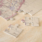 Staten van Zuid-Carolina, Georgië en Alabama Legpuzzel (Zijkant)