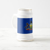 Statenvlag Pennsylvania Bierpul (Voorkant links)