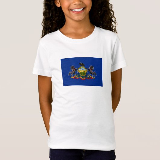 Statenvlag Pennsylvania T-shirt (Voorkant)