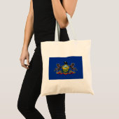 Statenvlag Pennsylvania Tote Bag (Voorkant (product))
