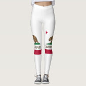 Statenvlag van Californië Leggings (Voorkant)