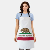 Statenvlag van Californië Schort (Gedragen)