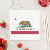 Statenvlag van Californië Servet (Insitu)