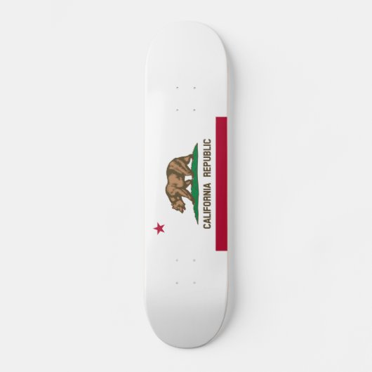 Statenvlag van Californië Skateboard (Voorkant)