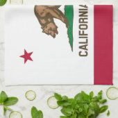 Statenvlag van Californië Theedoek (Gevouwen)