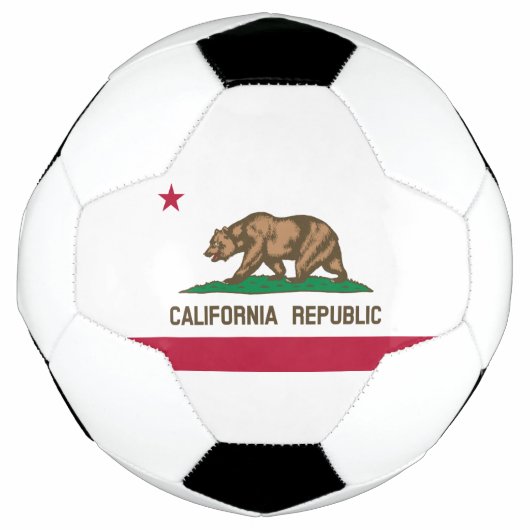 Statenvlag van Californië Voetbal (Voorkant)