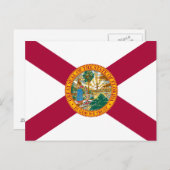 Statenvlag van Florida Briefkaart (Voorkant / Achterkant)