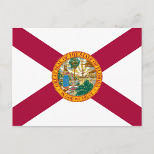 Statenvlag van Florida Briefkaart