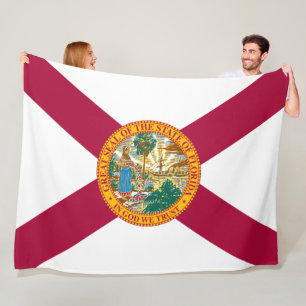 Statenvlag van Florida Fleece Deken