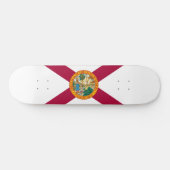 Statenvlag van Florida Skateboard (Horizontaal)