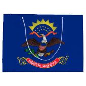Statenvlag van North Dakota Groot Cadeauzakje (Achterkant)