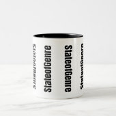StateofGenre Mug noir et blanc (Centre)