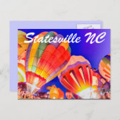 Statesville NC Briefkaart (Voorkant / Achterkant)