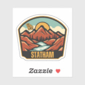 Statham, Georgia Sticker (Vel)