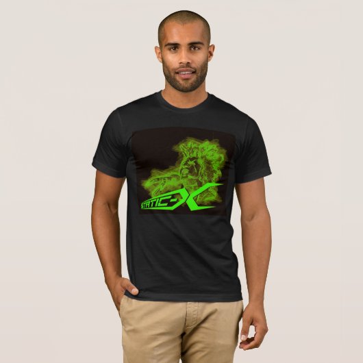 STATIC-X mannen rockshirt T-shirt (Voorkant volledig)