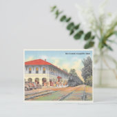 station Boca Grande Gasparilla Briefkaart (Staand voorkant)