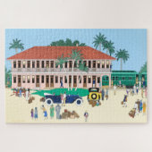 Station Boca Grande Railroad 1928 Legpuzzel (Horizontaal)