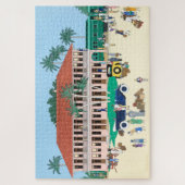 Station Boca Grande Railroad 1928 Legpuzzel (Verticaal)