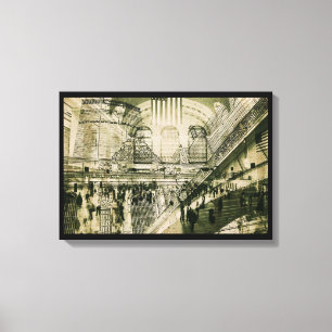 Station centrale grande, NYC, copie de toile