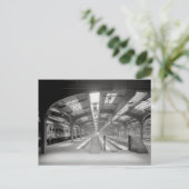 Station Chicago, 1920 Briefkaart (Staand voorkant)