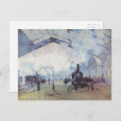 Station Claude Monet Train Briefkaart (Voorkant / Achterkant)