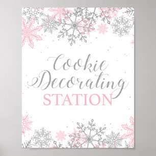 Station de décoration de biscuits pour l'hiver One