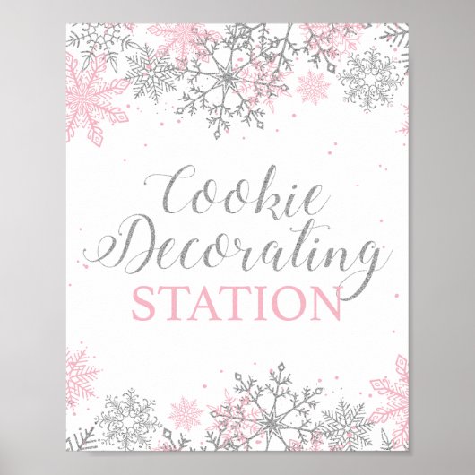 Station de décoration de biscuits Winter Onederlan (Devant)