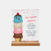 Station de glace estivale Fête des mariées moderne (Recto)