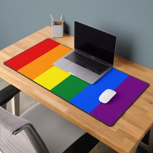 Station de travail pour ordinateur LGBTQ Rainbow P (Bureau 2)