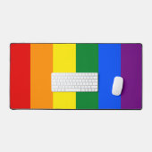 Station de travail pour ordinateur LGBTQ Rainbow P (Clavier et souris)