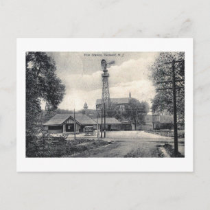 Station Erie Train, Caldwell, New Jersey Briefkaart