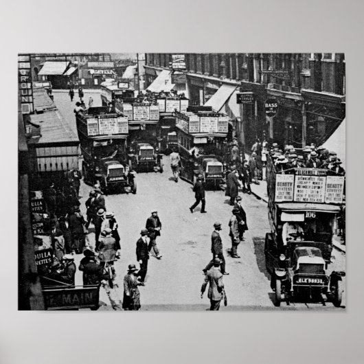 Station Finsbury Park, c.1923 Poster (Voorkant)