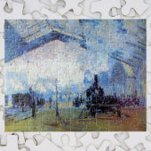 Station Gare Saint-Lazare door Claude Monet Legpuzzel