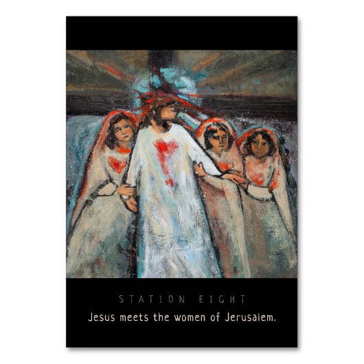 Station Huit, Jésus rencontre les femmes, Carte de (Par défaut)